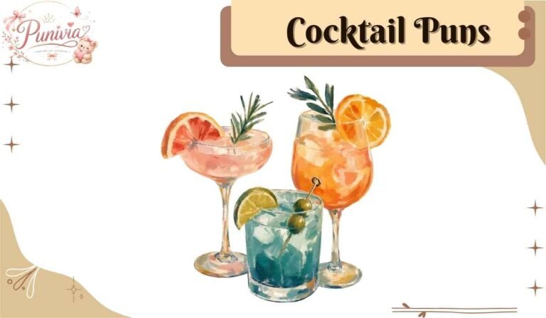 Cocktail Puns