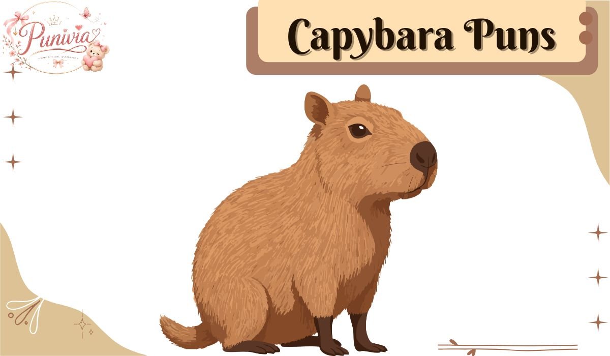 Capybara Puns